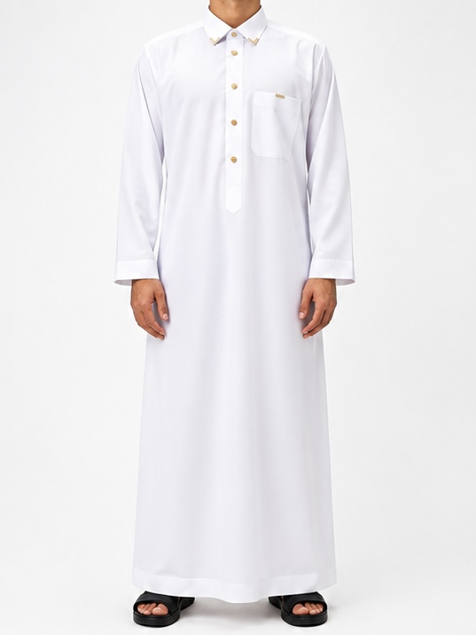 Riyadh White Thawb